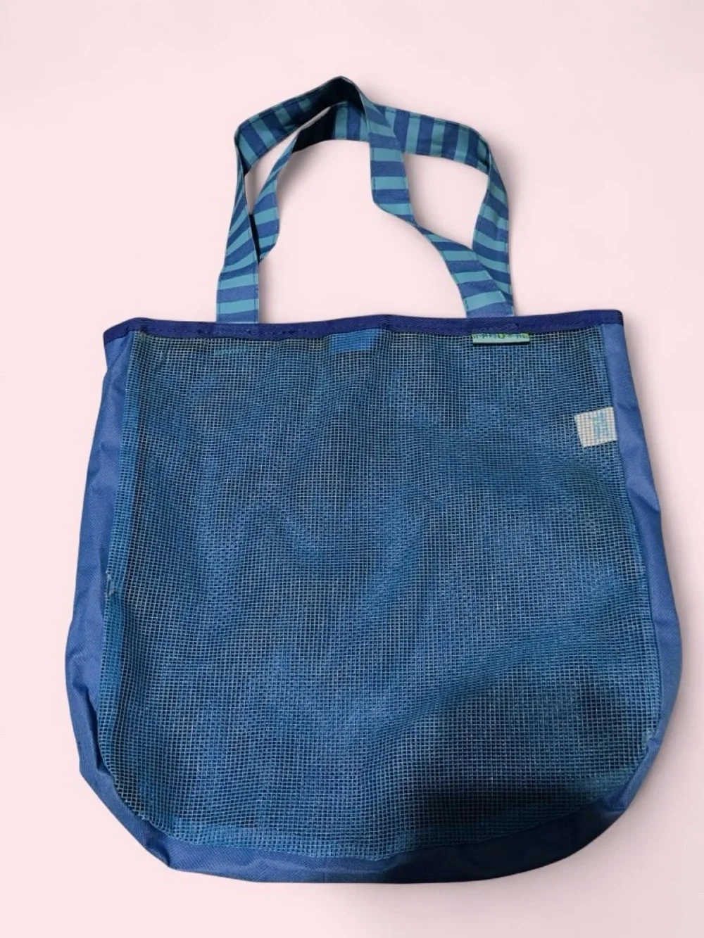 Kids Pirate Ship Tote Bag - Blue / Red
